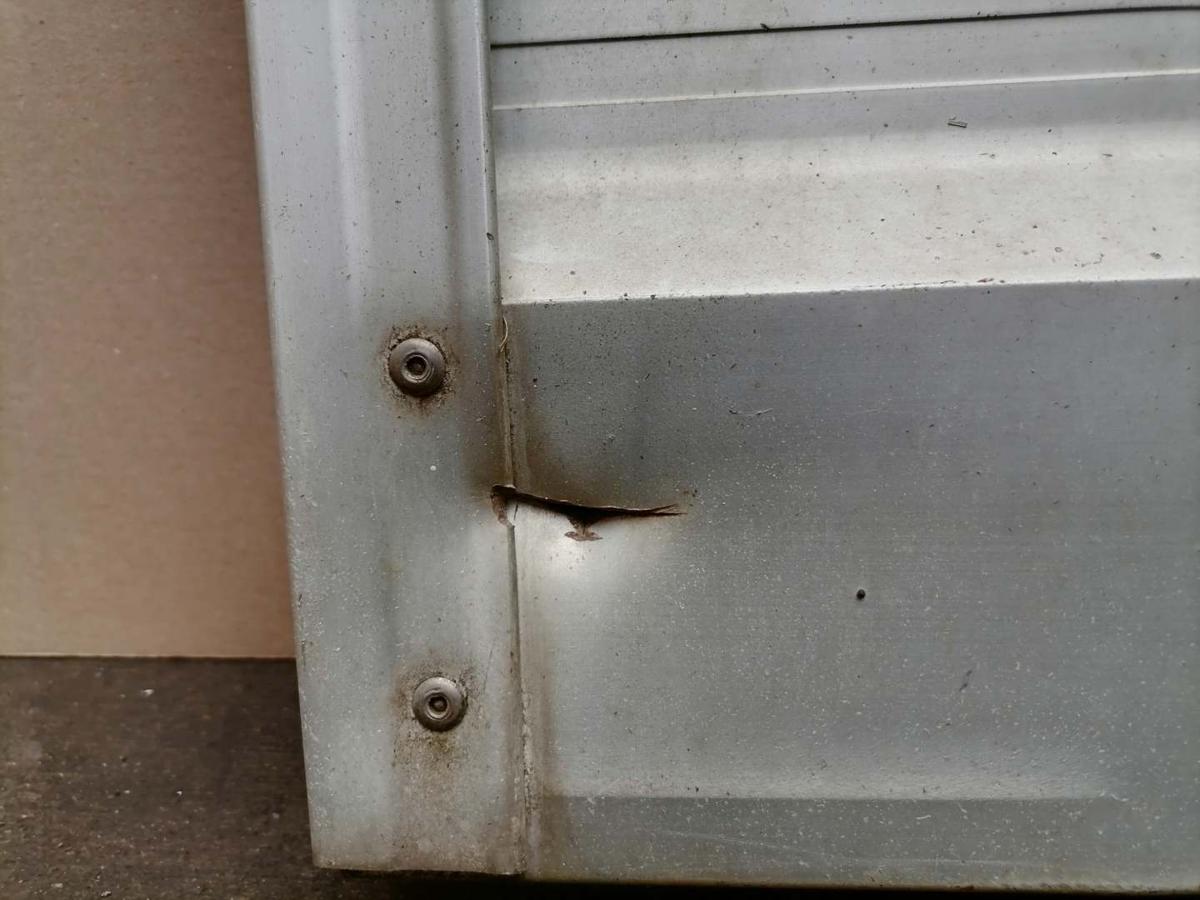 VW T4 original Ladebordwand hinten Heckklappe Alu Doppelkabine DOKA Bj.1997